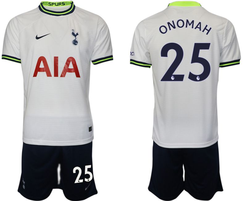 Men 2022-2023 Club Tottenham Hotspur home white #25 Soccer Jersey